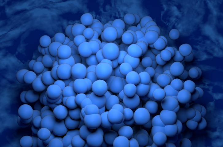 Glioblastoma multiforme (GBM) brain cancer – isometric view 3d illustration